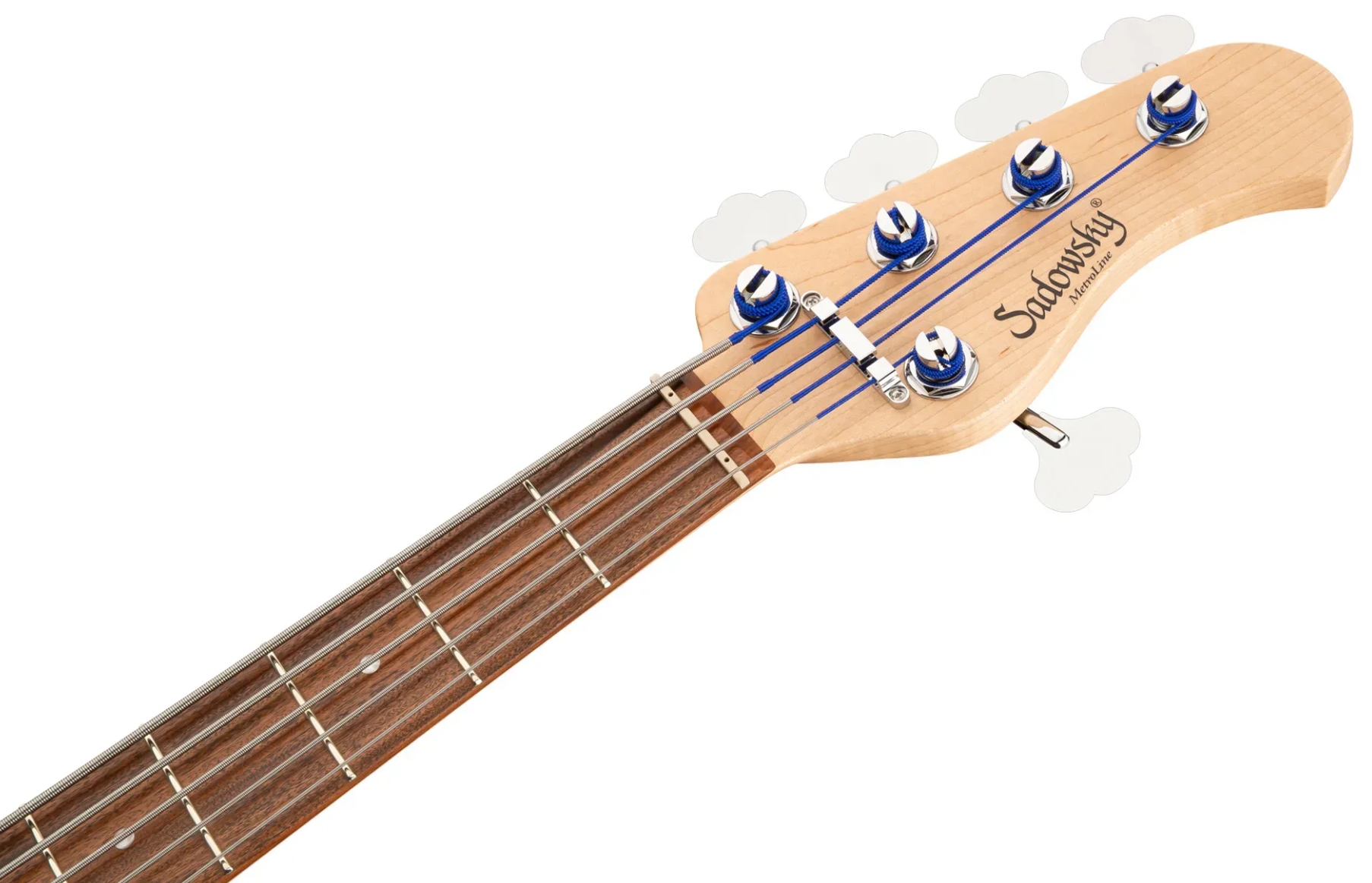 Sadowsky Vintage Jj Bass 21 Fret Alder 5c Metroline All Active Mor - Burgundy Blackburst Transparent Satin - Bajo eléctrico de cuerpo sólido - Variati
