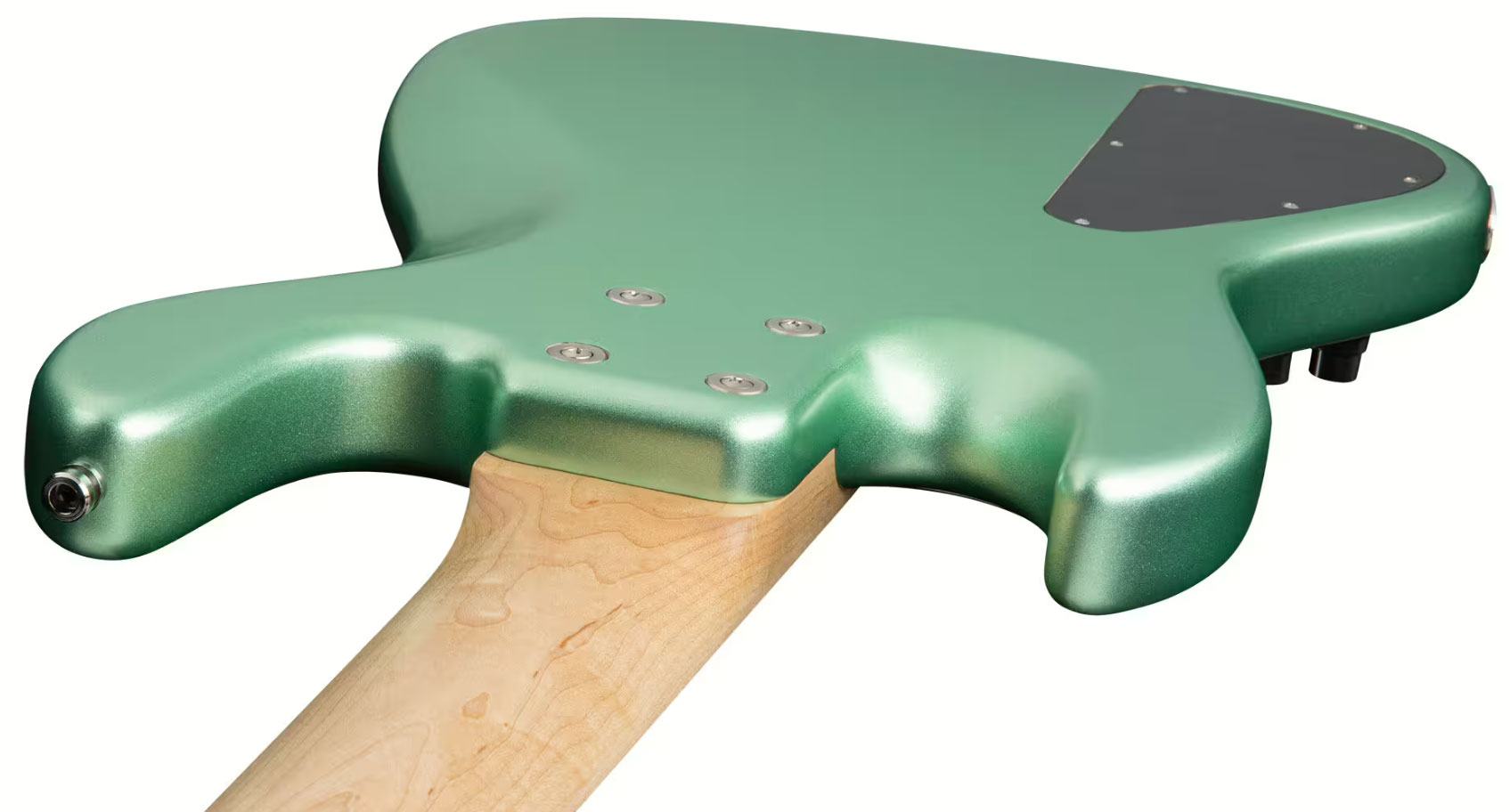 Sadowsky Vintage Jj Bass 21 Fret Ash 5c Metroline All Active Mn - Sage Green Metallic Satin - Bajo eléctrico de cuerpo sólido - Variation 3