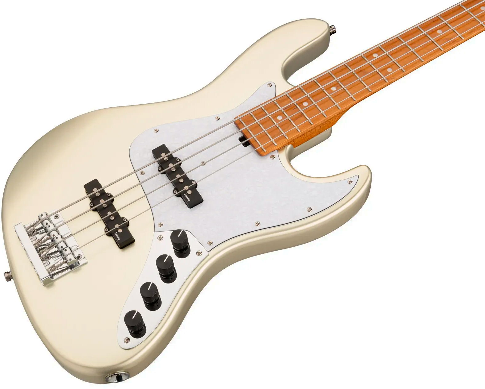 Sadowsky Vintage Jj Bass 21f 4c Metroexpress Mn - Champagne Metallic - Bajo eléctrico de cuerpo sólido - Variation 2