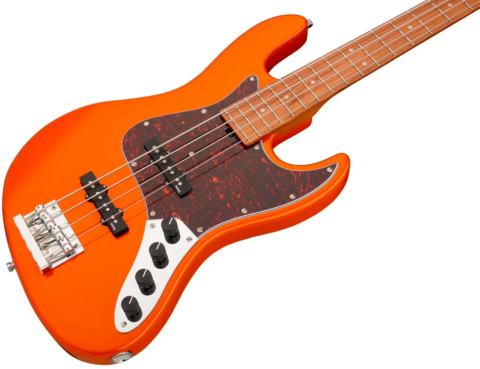 Sadowsky Vintage Jj Bass 21f 4c Metroexpress Mor - Candy Apple Orange Metallic - Bajo eléctrico de cuerpo sólido - Variation 2