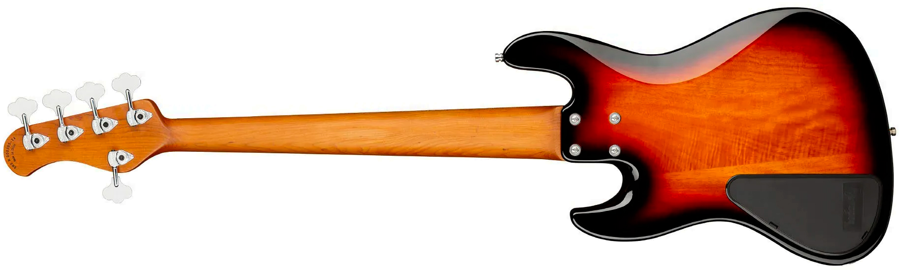 Sadowsky Vintage Jj Bass 21f 5c Fretless Metroexpress Mor - Tobacco Sunburst Transparent - Bajo eléctrico de cuerpo sólido - Variation 1