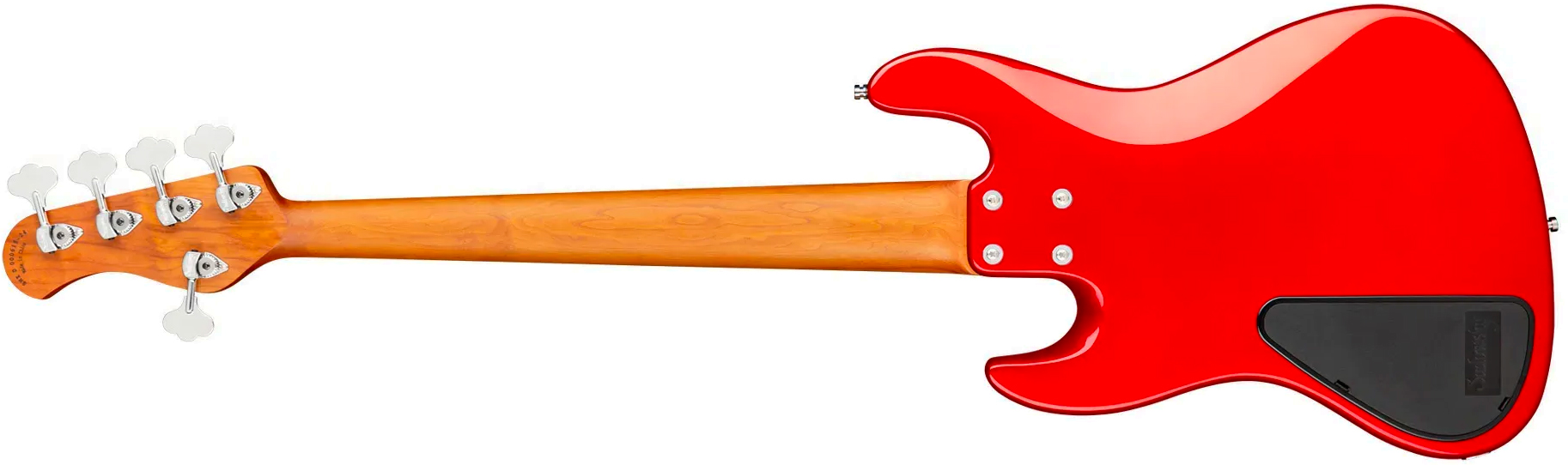 Sadowsky Vintage Jj Bass 21f 5c Metroexpress Mn - Candy Apple Red Metallic - Bajo eléctrico de cuerpo sólido - Variation 1