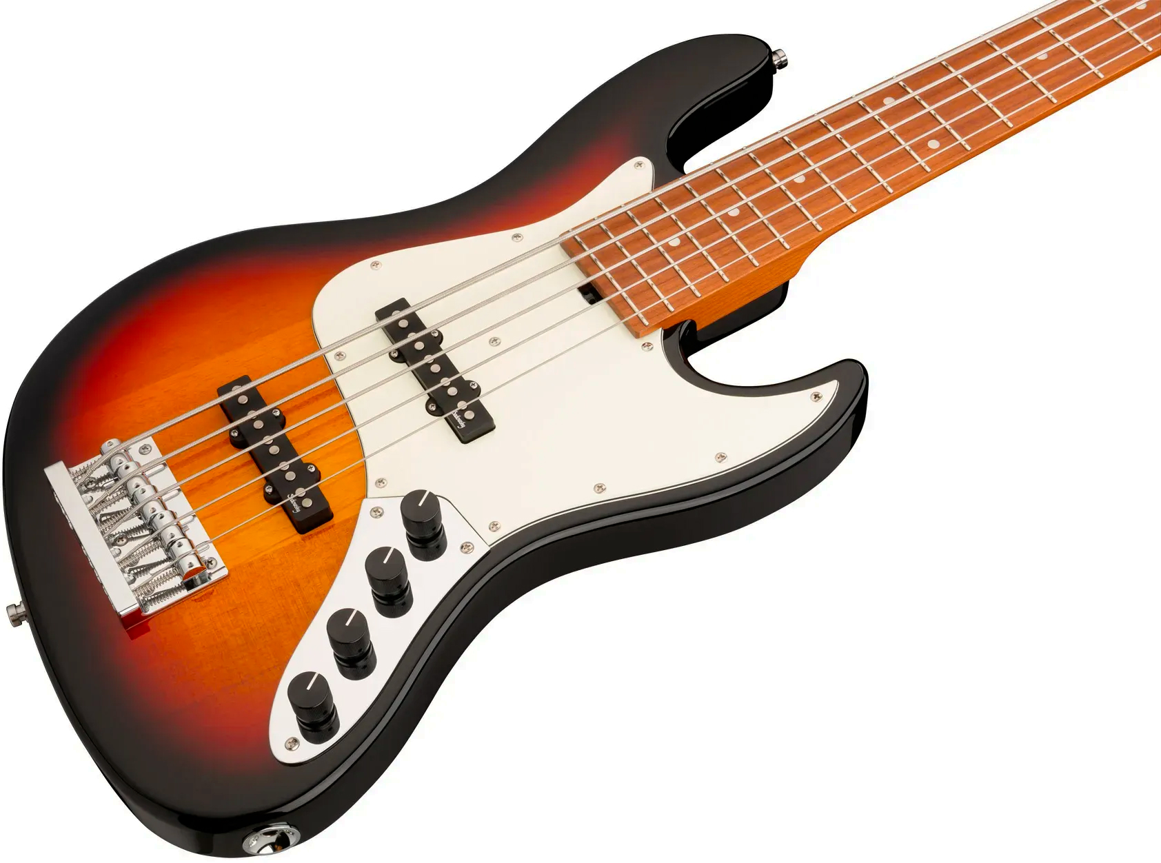 Sadowsky Vintage Jj Bass 21f 5c Metroexpress Mn - Tobacco Sunburst Transparent - Bajo eléctrico de cuerpo sólido - Variation 3
