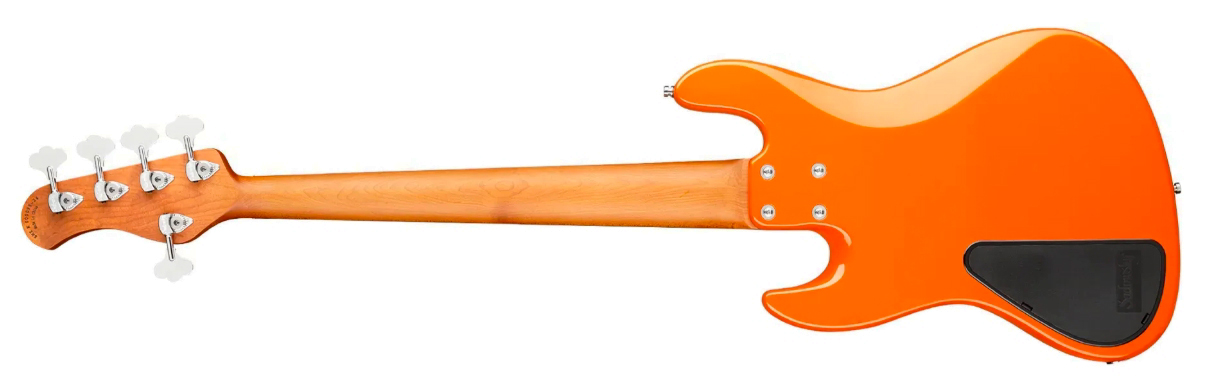 Sadowsky Vintage Jj Bass 21f 5c Metroexpress Mor - Candy Apple Orange Metallic - Bajo eléctrico de cuerpo sólido - Variation 1