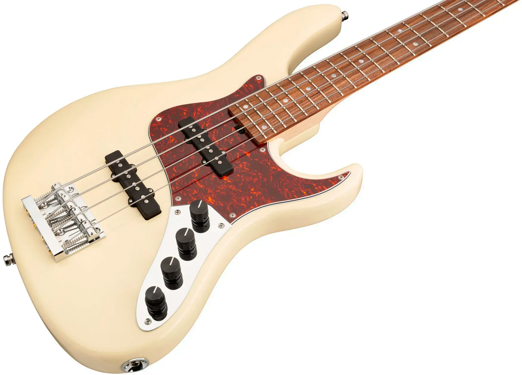 Sadowsky Vintage Jj Bass 24 Fret Alder 4c Metroline All Active Mor - Olympic White - Bajo eléctrico de cuerpo sólido - Variation 2