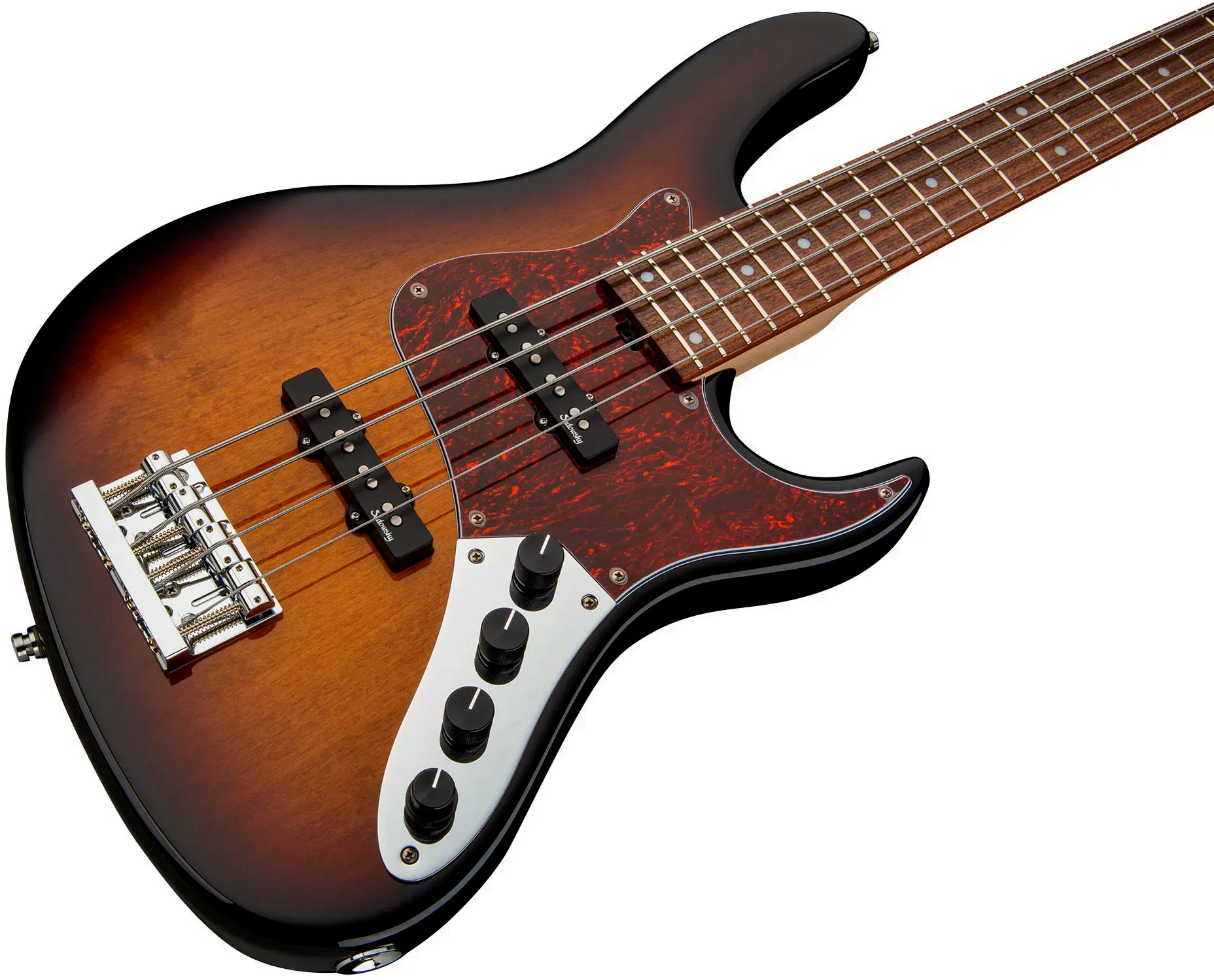 Sadowsky Vintage Jj Bass 24 Fret Alder 4c Metroline All Active Mor - '59 Burst Transparent - Bajo eléctrico de cuerpo sólido - Variation 2