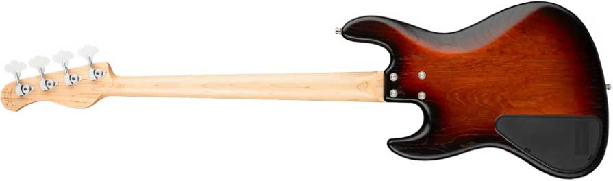 Sadowsky Vintage M/j Bass 21f Ash 4c Metroline All Active Mn - Almond Sunburst Trans. Satin - Bajo eléctrico de cuerpo sólido - Variation 1