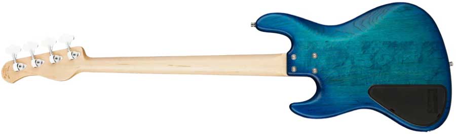 Sadowsky Vintage M/j Bass 21f Ash 4c Metroline All Active Mn - Bora Blue Burst Trans. Satin - Bajo eléctrico de cuerpo sólido - Variation 1