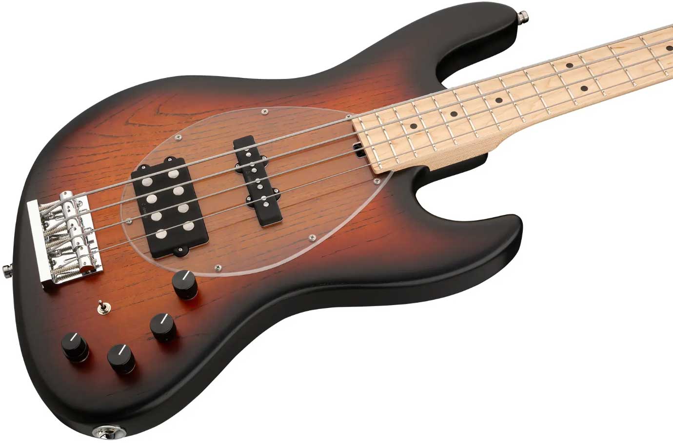Sadowsky Vintage M/j Bass 21f Ash 4c Metroline All Active Mn - Almond Sunburst Trans. Satin - Bajo eléctrico de cuerpo sólido - Variation 2