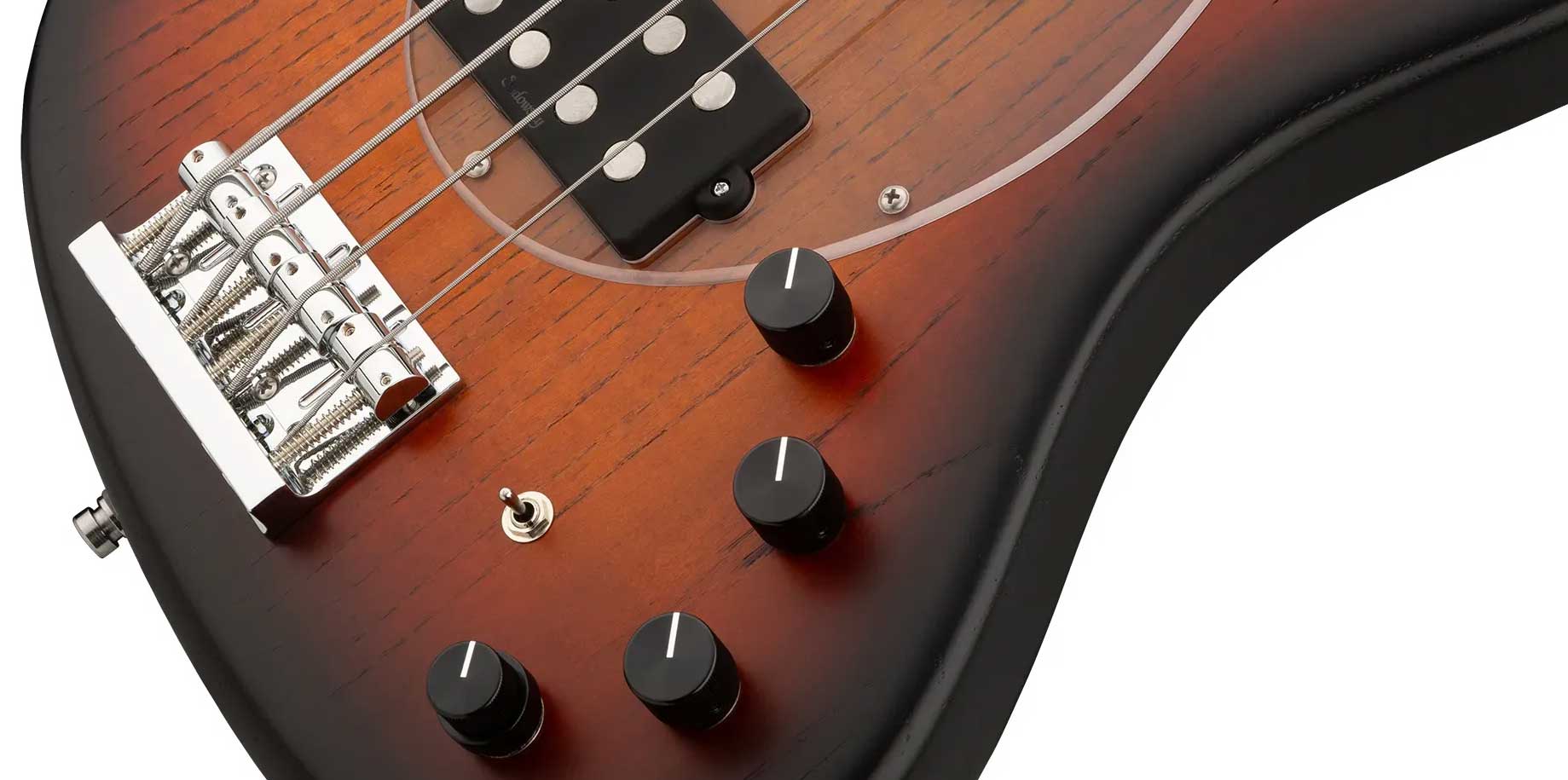 Sadowsky Vintage M/j Bass 21f Ash 4c Metroline All Active Mn - Almond Sunburst Trans. Satin - Bajo eléctrico de cuerpo sólido - Variation 3