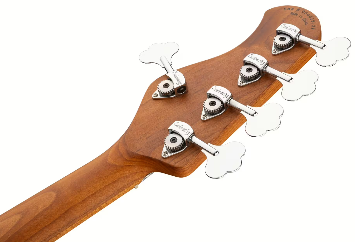 Sadowsky Vintage Mj Bass 21-fret Metroexpress 5c Mor - Olympic White - Bajo eléctrico de cuerpo sólido - Variation 4