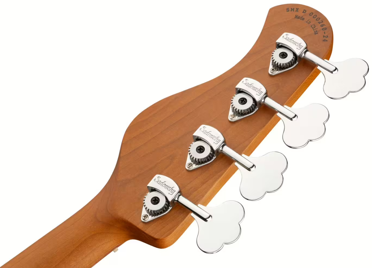 Sadowsky Vintage Mj Bass 21-fret Metroexpress Mor - Tobacco Sunburst Transparent - Bajo eléctrico de cuerpo sólido - Variation 4