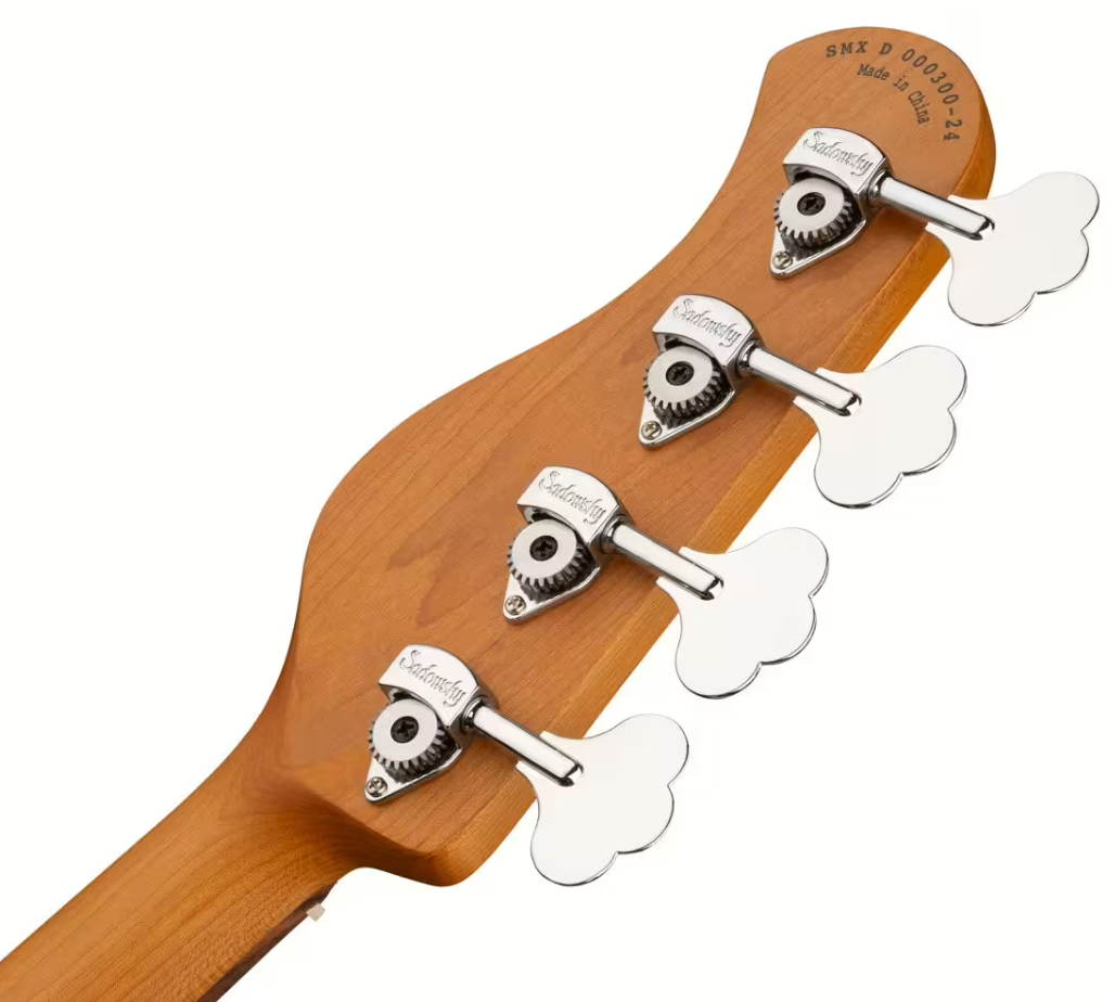 Sadowsky Vintage Mj Bass 21-fret Metroexpress Mor - Silver Sparkle - Bajo eléctrico de cuerpo sólido - Variation 4