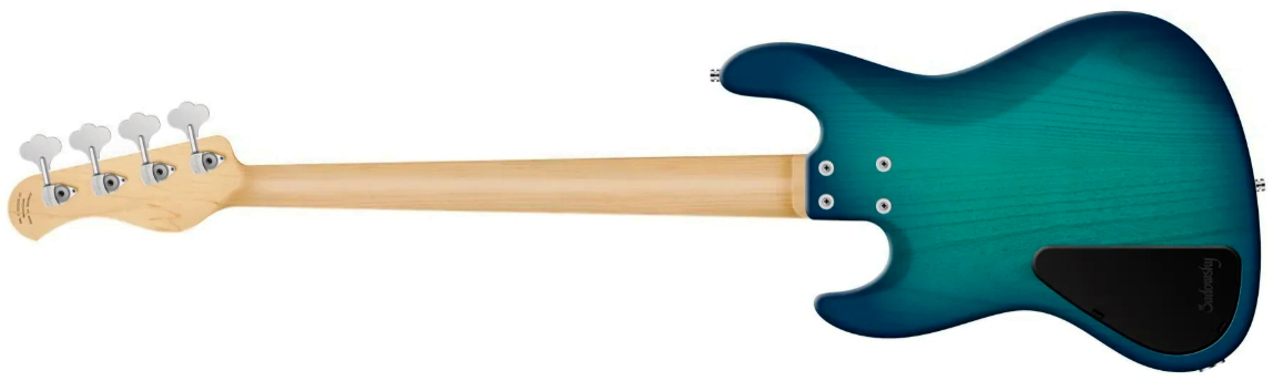 Sadowsky Vintage Mj Bass 21f Alder 4c Metroline All Active Mor - Bora Blue Burst Satin - Bajo eléctrico de cuerpo sólido - Variation 1