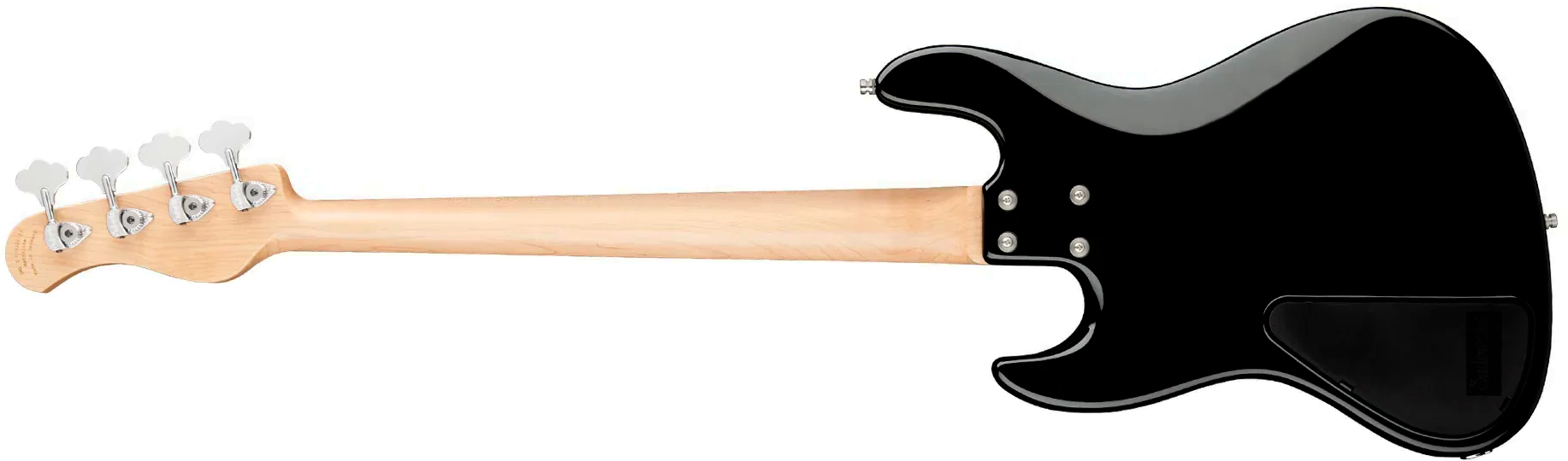 Sadowsky Vintage Mj Bass 21f Alder 4c Metroline All Active Mor - Solid Black - Bajo eléctrico de cuerpo sólido - Variation 1