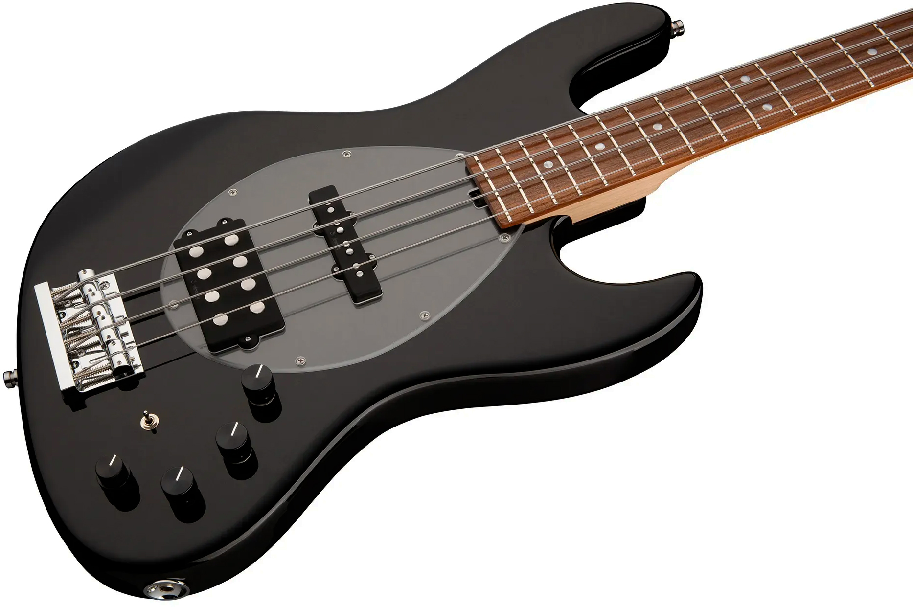 Sadowsky Vintage Mj Bass 21f Alder 4c Metroline All Active Mor - Solid Black - Bajo eléctrico de cuerpo sólido - Variation 2