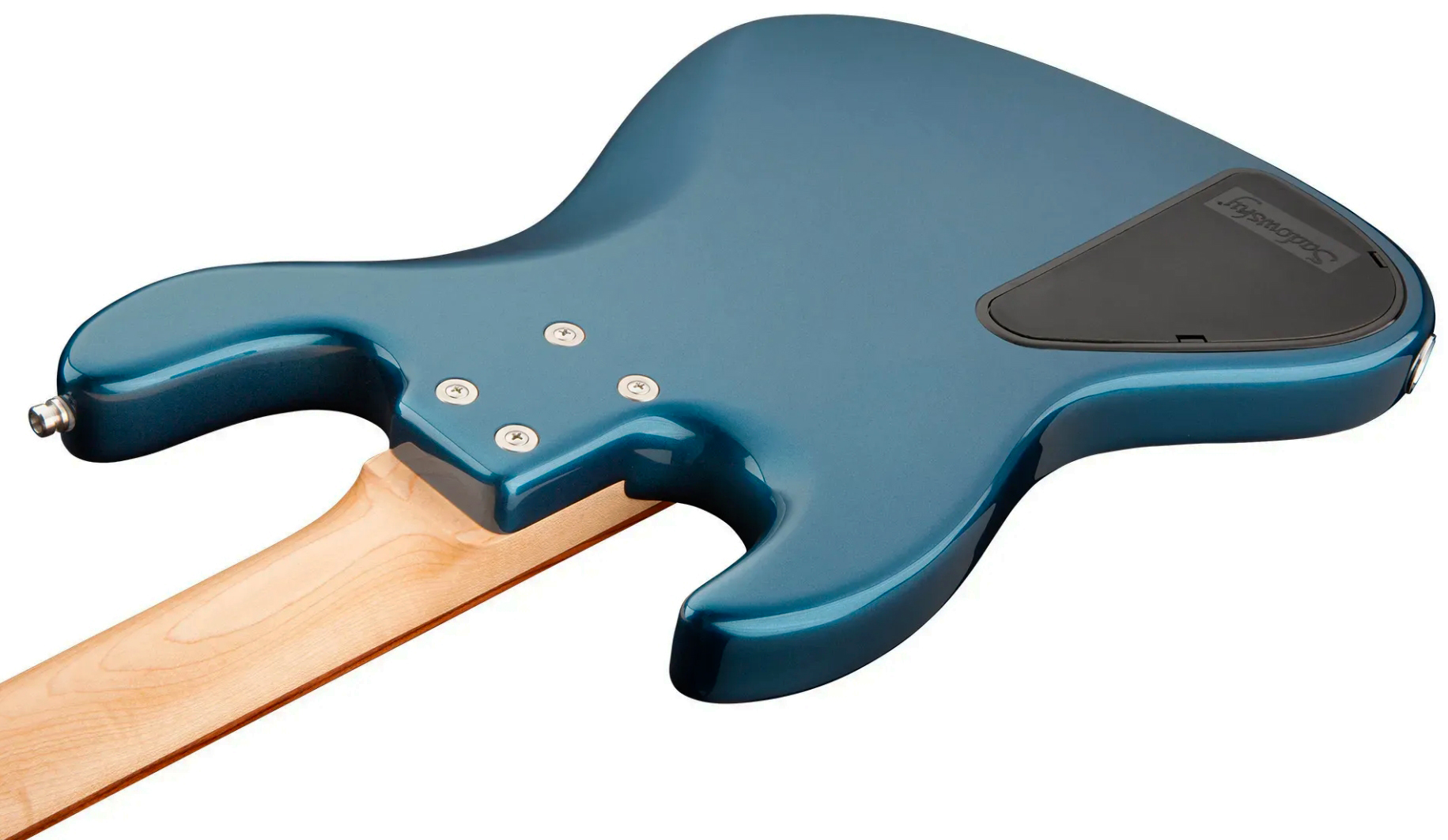 Sadowsky Vintage Mj Bass 21f Alder 4c Metroline All Active Mor - Dark Lake Placid Blue Metallic - Bajo eléctrico de cuerpo sólido - Variation 3