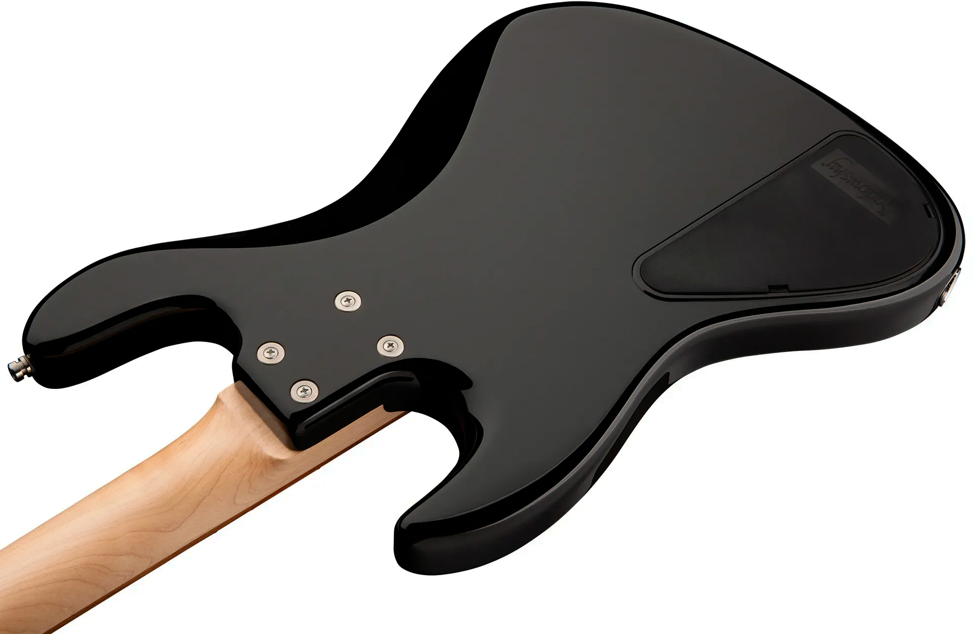 Sadowsky Vintage Mj Bass 21f Alder 4c Metroline All Active Mor - Solid Black - Bajo eléctrico de cuerpo sólido - Variation 3