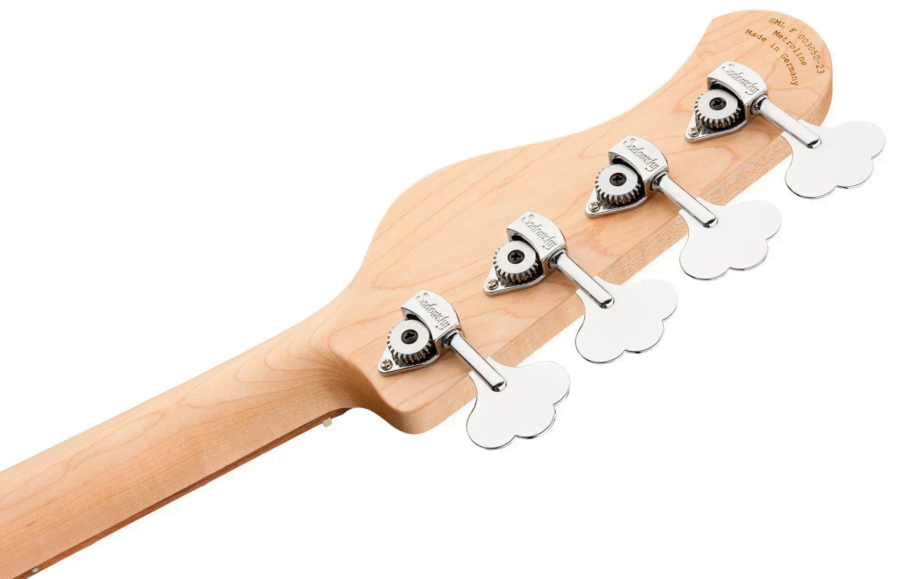 Sadowsky Vintage Mj Bass 21f Alder 4c Metroline All Active Mor - Dark Lake Placid Blue Metallic - Bajo eléctrico de cuerpo sólido - Variation 5