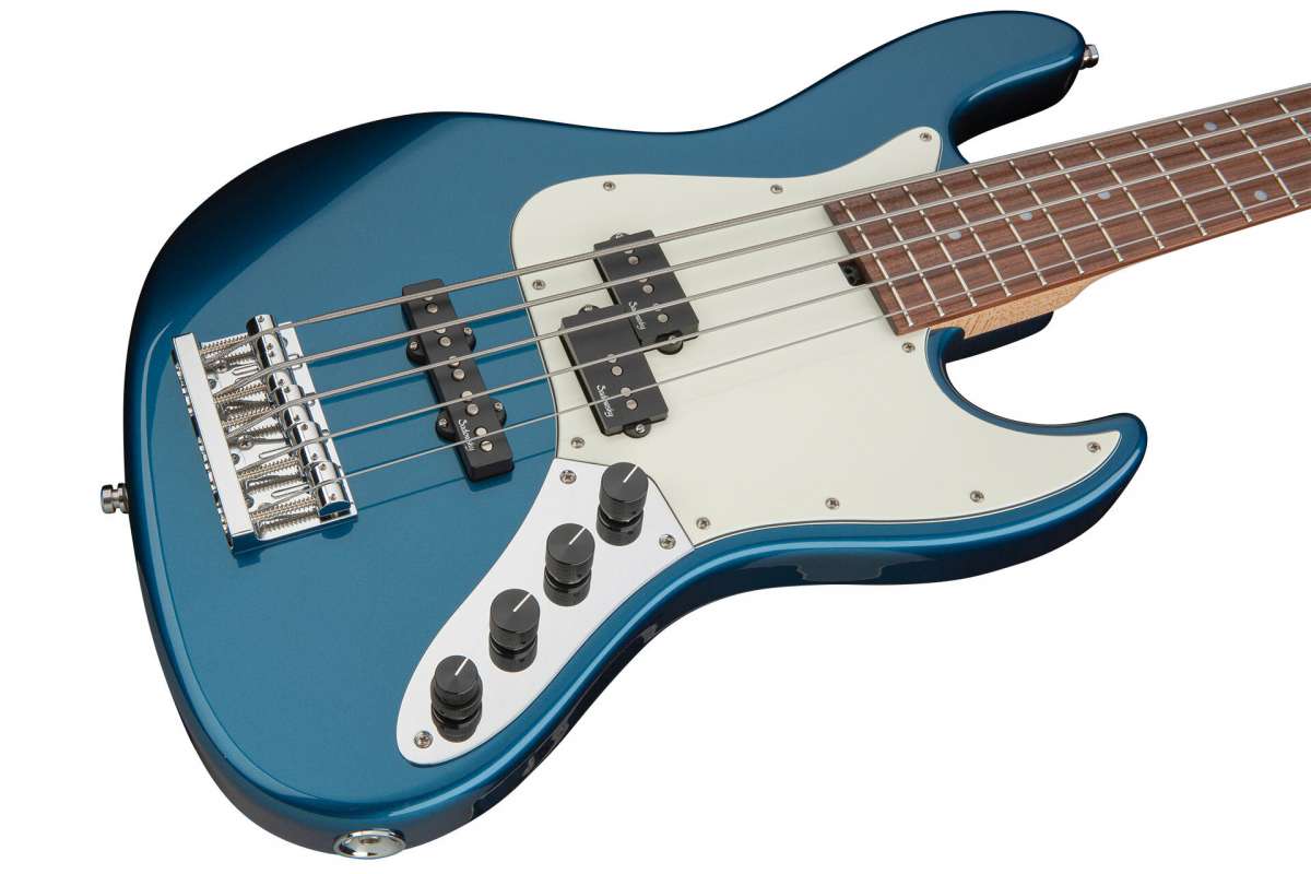 Sadowsky Vintage P/j Bass 21 Fret Alder 5c Metroline All Active Mor - Dark Lake Placid Blue Metallic - Bajo eléctrico de cuerpo sólido - Variation 2