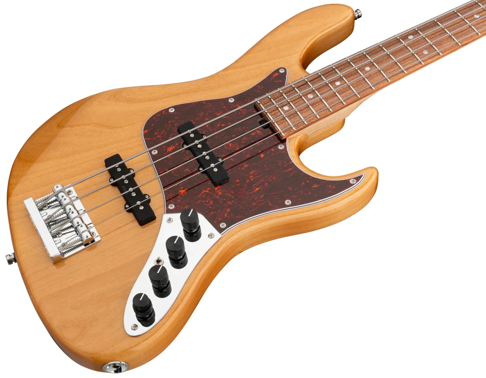 Sadowsky Will Lee 22-fret Alder 4c Metroline Signature All Active Mn - Natural Transparent Gloss - Bajo eléctrico de cuerpo sólido - Variation 2