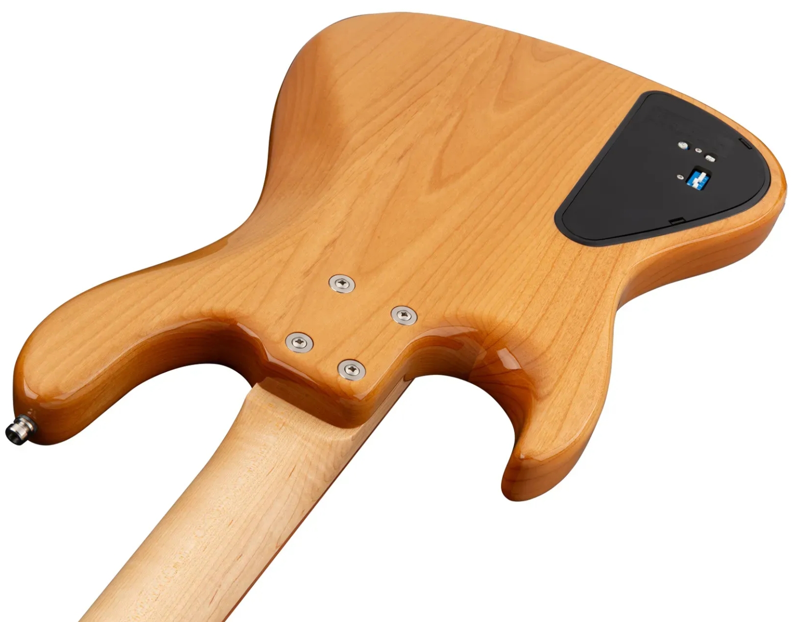 Sadowsky Will Lee 22-fret Alder 4c Metroline Signature All Active Mn - Natural Transparent Gloss - Bajo eléctrico de cuerpo sólido - Variation 3