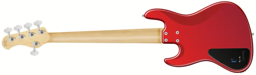 Sadowsky Will Lee 22-fret Ash 5c Metroline Signature All Active Mn - Solid Candy Apple Red Metallic - Bajo eléctrico de cuerpo sólido - Variation 1