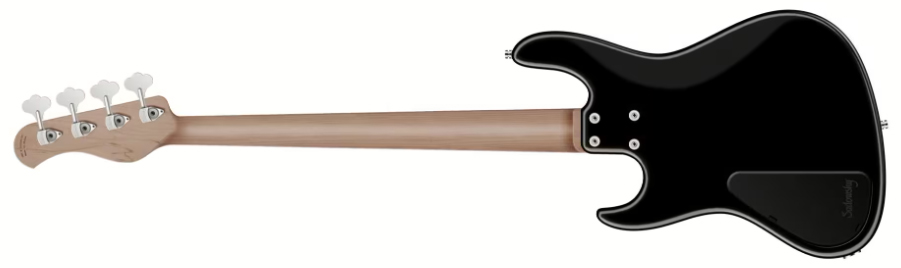 Sadowsky Will Lee 22-fret Metroexpress Signature Active Mor - Solid Black - Bajo eléctrico de cuerpo sólido - Variation 1