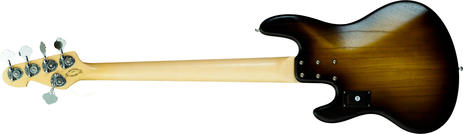 Sandberg California Tm Sl Superlight 5c All Active Mn #50318 - Matt Tobacco Sunburst - Bajo eléctrico de cuerpo sólido - Variation 7