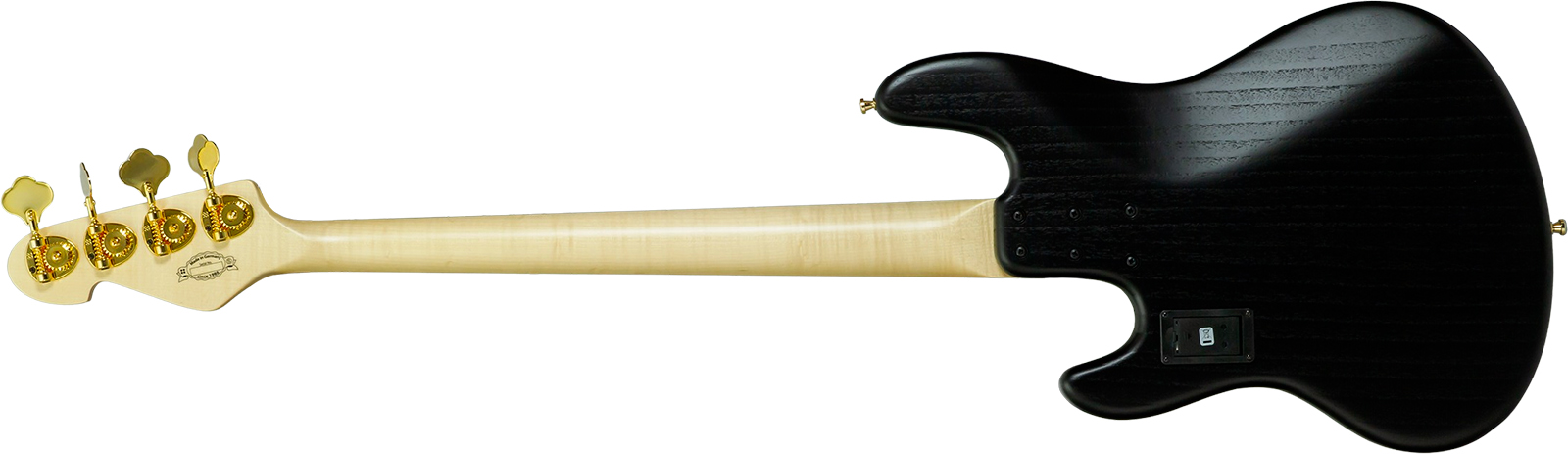 Sandberg California Tm4 Sl Superlight Gh 4c All Active Pf - Highgloss Black W. Matched Headstock - Bajo eléctrico de cuerpo sólido - Variation 2