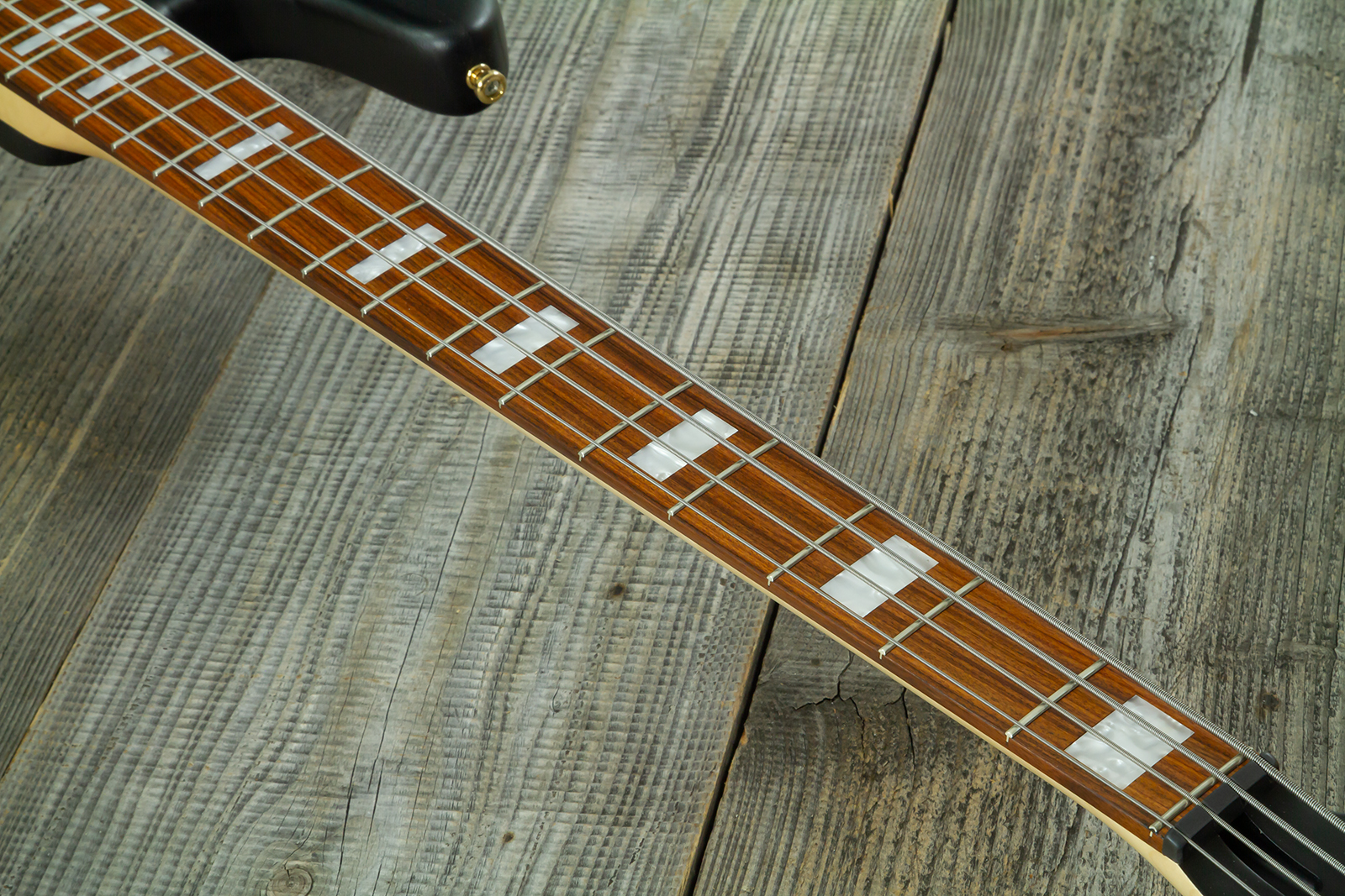 Sandberg California Tm4 Sl Superlight Gh 4c All Active Pf - Highgloss Black W. Matched Headstock - Bajo eléctrico de cuerpo sólido - Variation 6