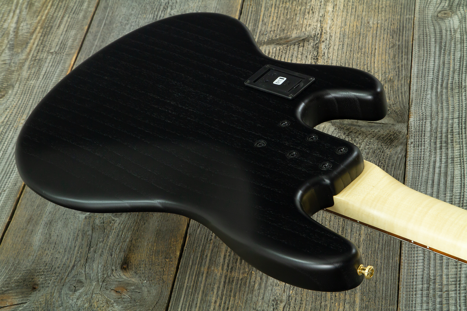 Sandberg California Tm4 Sl Superlight Gh 4c All Active Pf - Highgloss Black W. Matched Headstock - Bajo eléctrico de cuerpo sólido - Variation 8