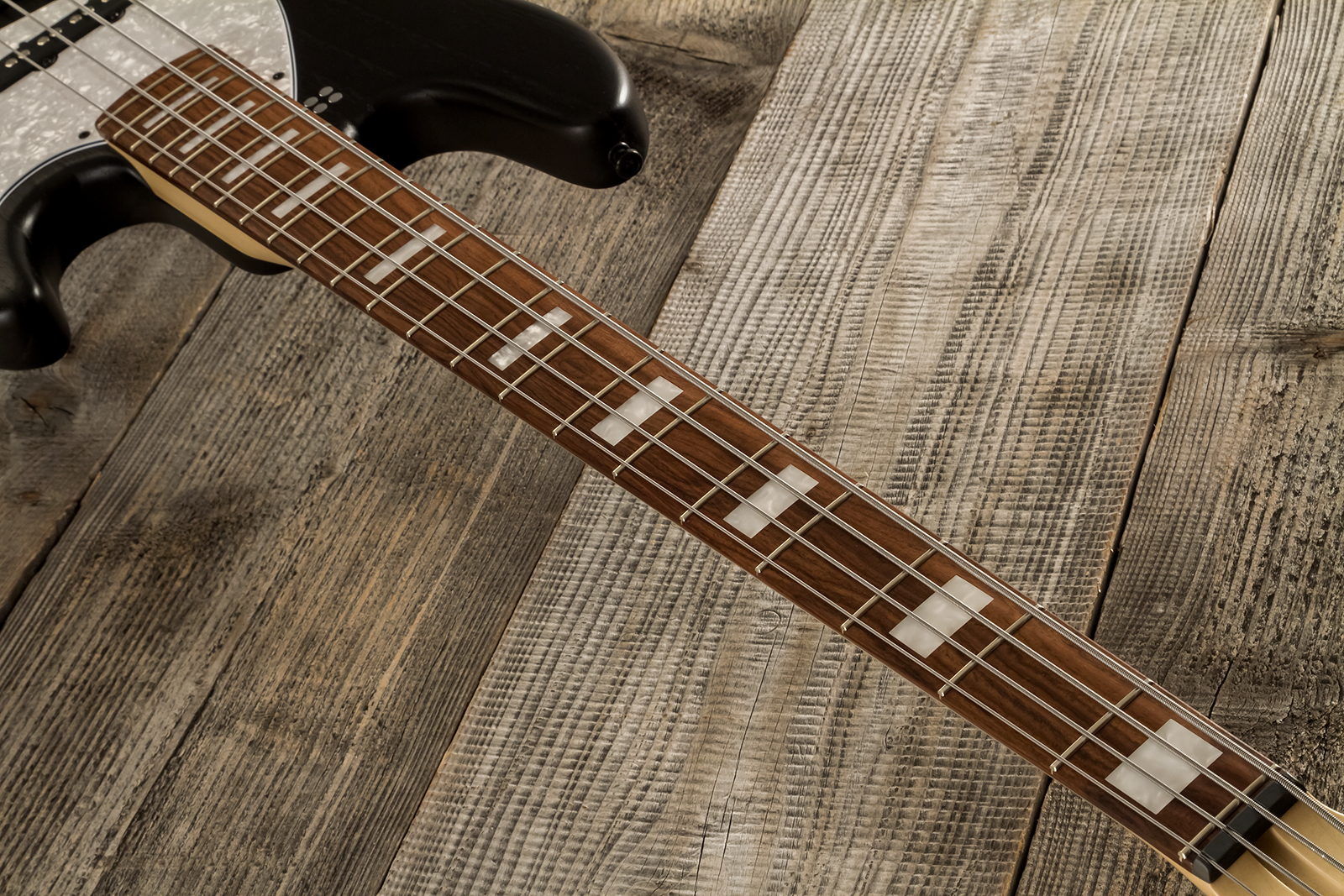 Sandberg California Tm4 Sl Superlight White Blocks All Active Pf - Black - Bajo eléctrico de cuerpo sólido - Variation 5