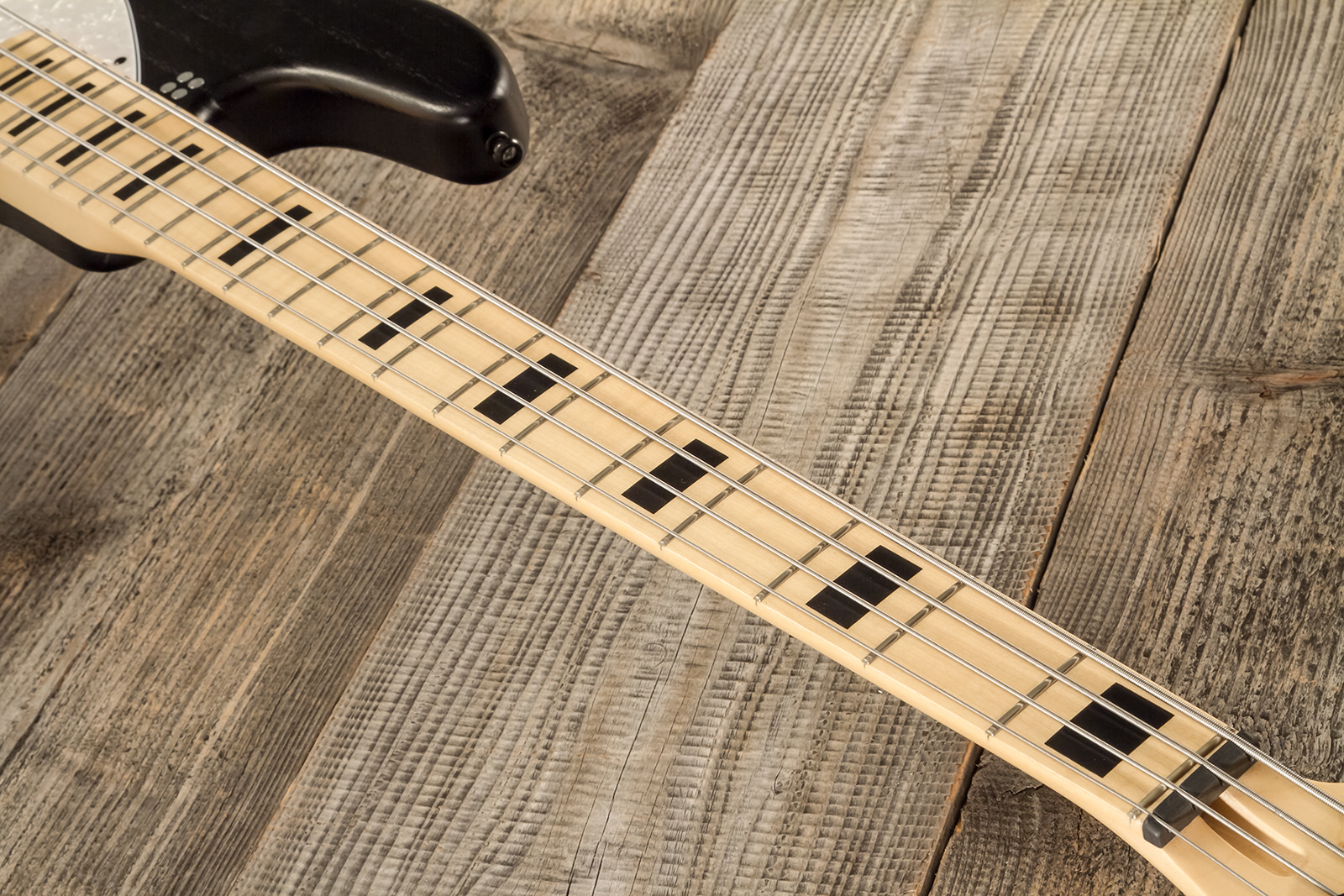 Sandberg California Tm4 Superlight Black Blocks 4c All Active Mn - Matt Black - Bajo eléctrico de cuerpo sólido - Variation 5