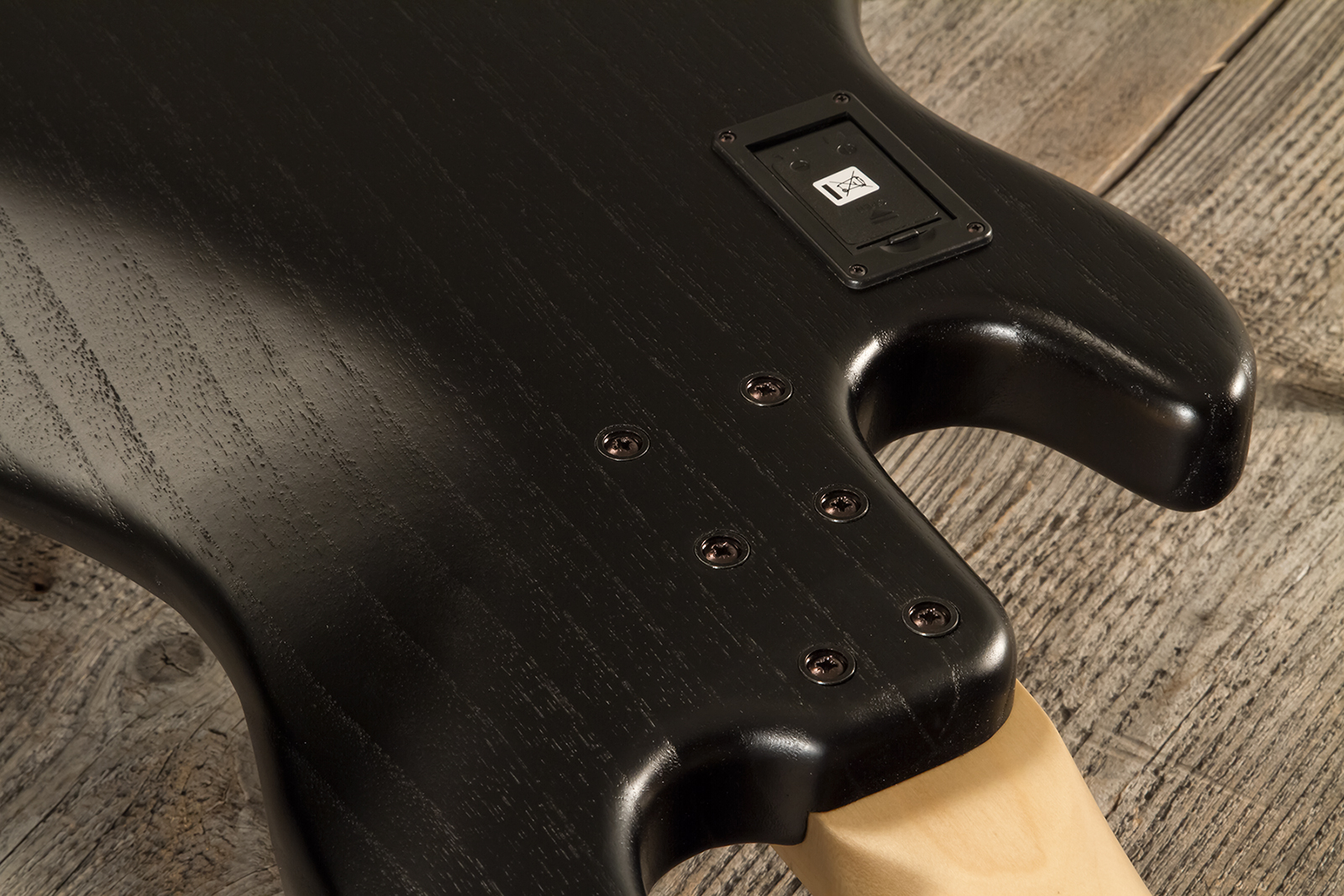 Sandberg California Tm4 Superlight Black Blocks 4c All Active Mn - Matt Black - Bajo eléctrico de cuerpo sólido - Variation 7