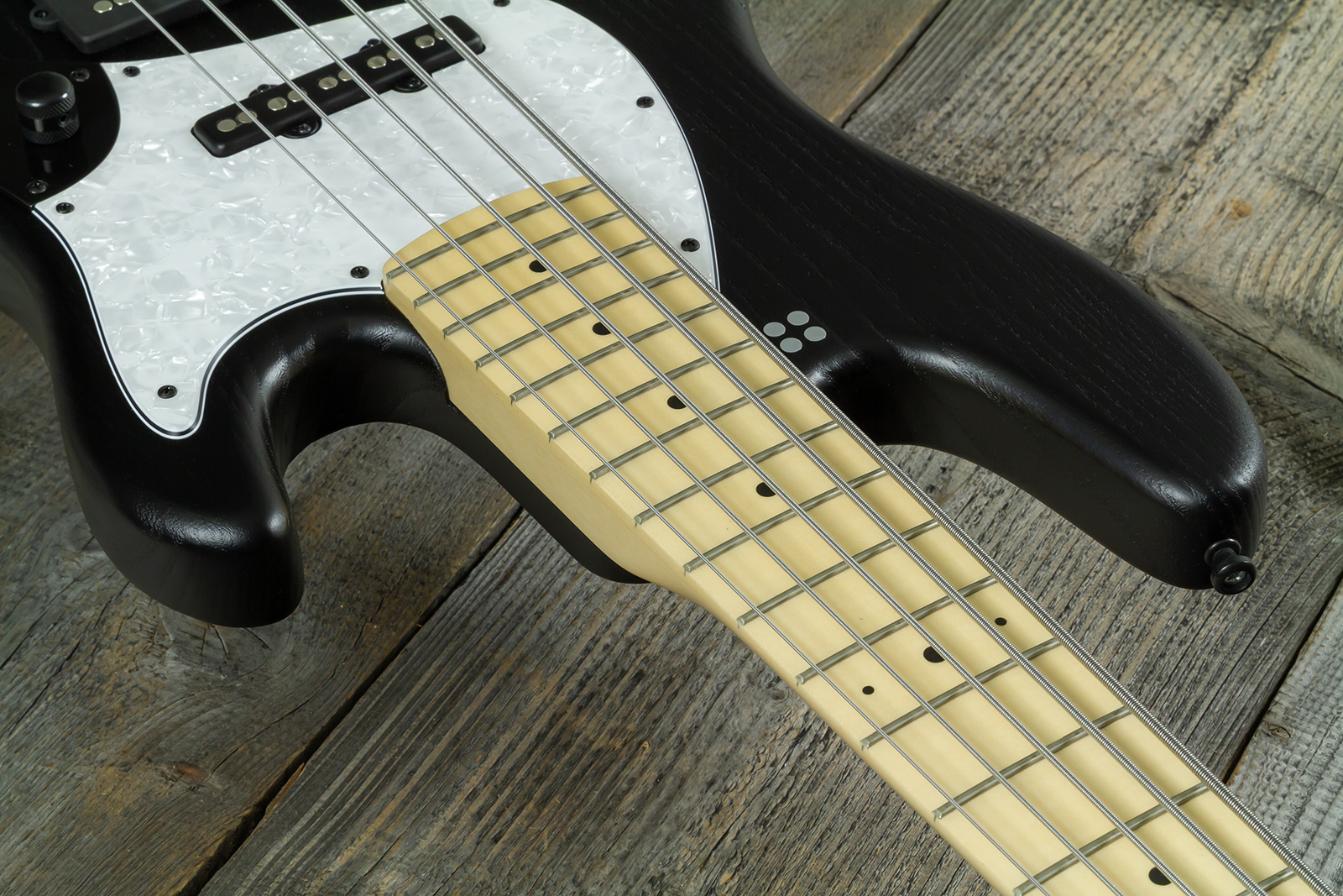 Sandberg California Tm5 Sl Superlight 5c All Active Mn #49436 - Black Matt - Bajo eléctrico de cuerpo sólido - Variation 4