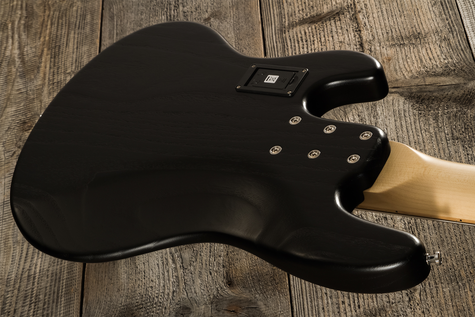 Sandberg California Tm5 Sl Superlight Black Dots 5c All Active Mn - Black - Bajo eléctrico de cuerpo sólido - Variation 7
