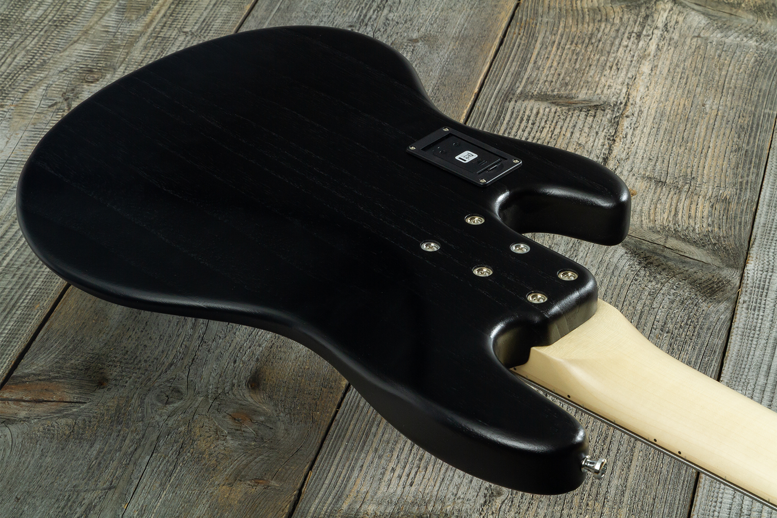 Sandberg California Tm5 Sl Superlight Black Dots Black Pckd 5c All Active Mn - Black Matt - Bajo eléctrico de cuerpo sólido - Variation 8