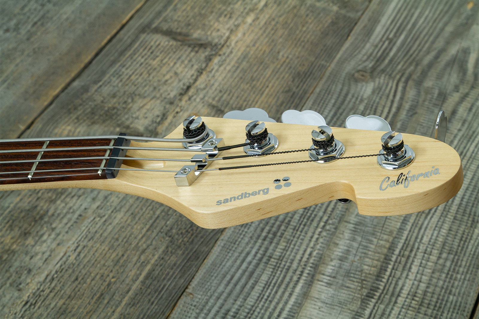 Sandberg California Vm4 Abalone Dots All 4c Active Rw - Highgloss Black - Bajo eléctrico de cuerpo sólido - Variation 9