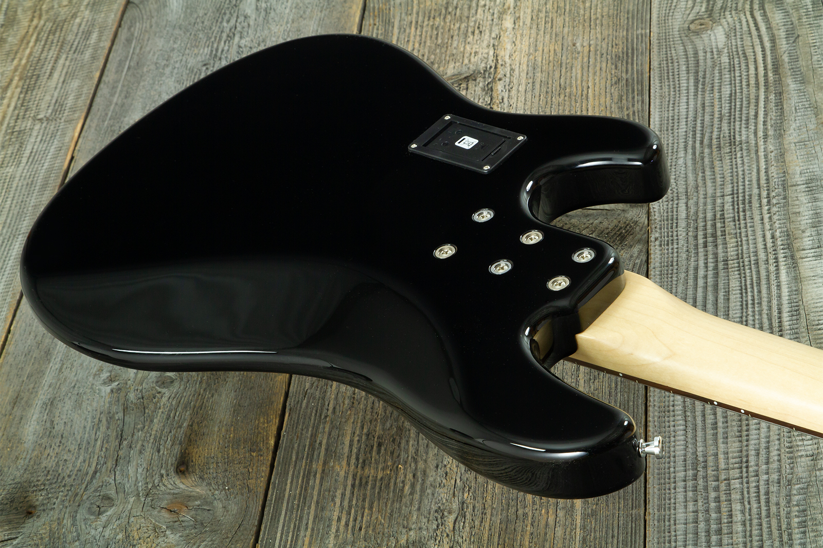 Sandberg California Vm4 Abalone Dots All 4c Active Rw - Highgloss Black - Bajo eléctrico de cuerpo sólido - Variation 10