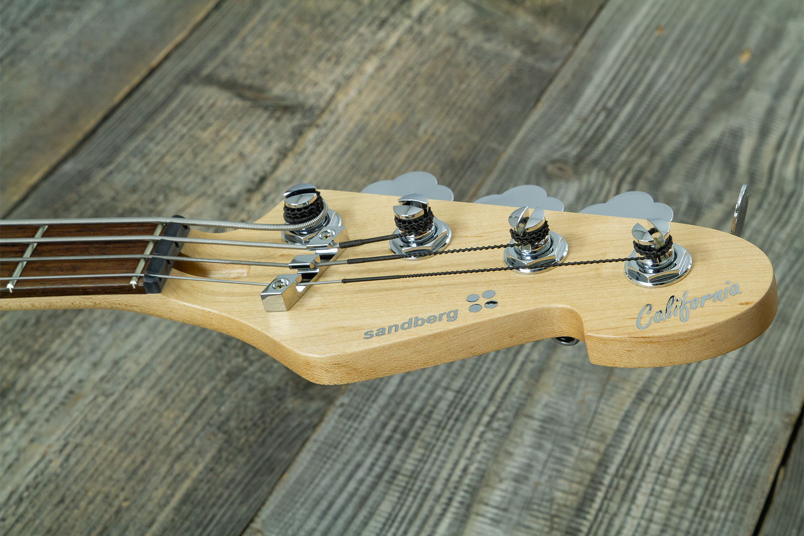 Sandberg California Vm4 Abalone Dots All 4c Active Rw - Highgloss Creme - Bajo eléctrico de cuerpo sólido - Variation 14