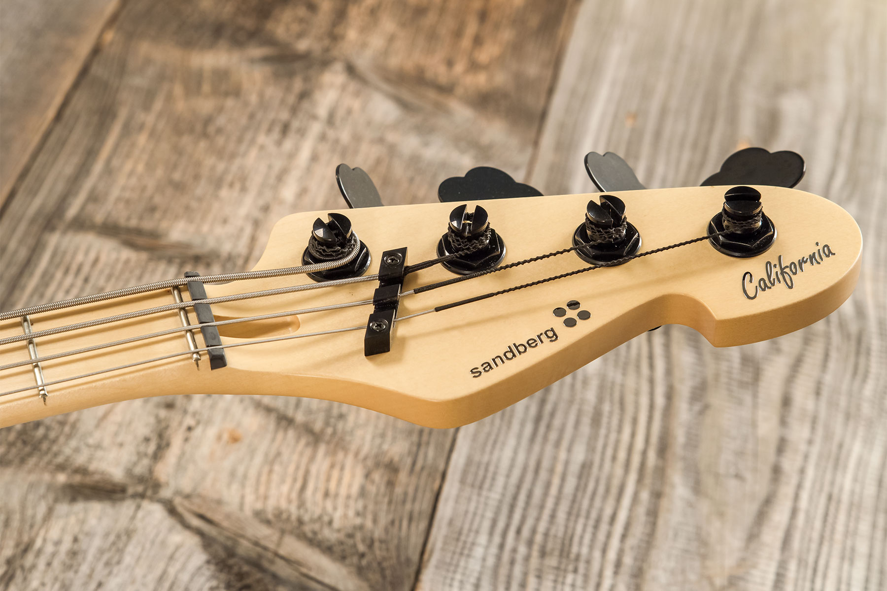 Sandberg California Vm4 Sl Superlight Ltd All Active Mn #47154 - Blackburst Matt - Bajo eléctrico de cuerpo sólido - Variation 6