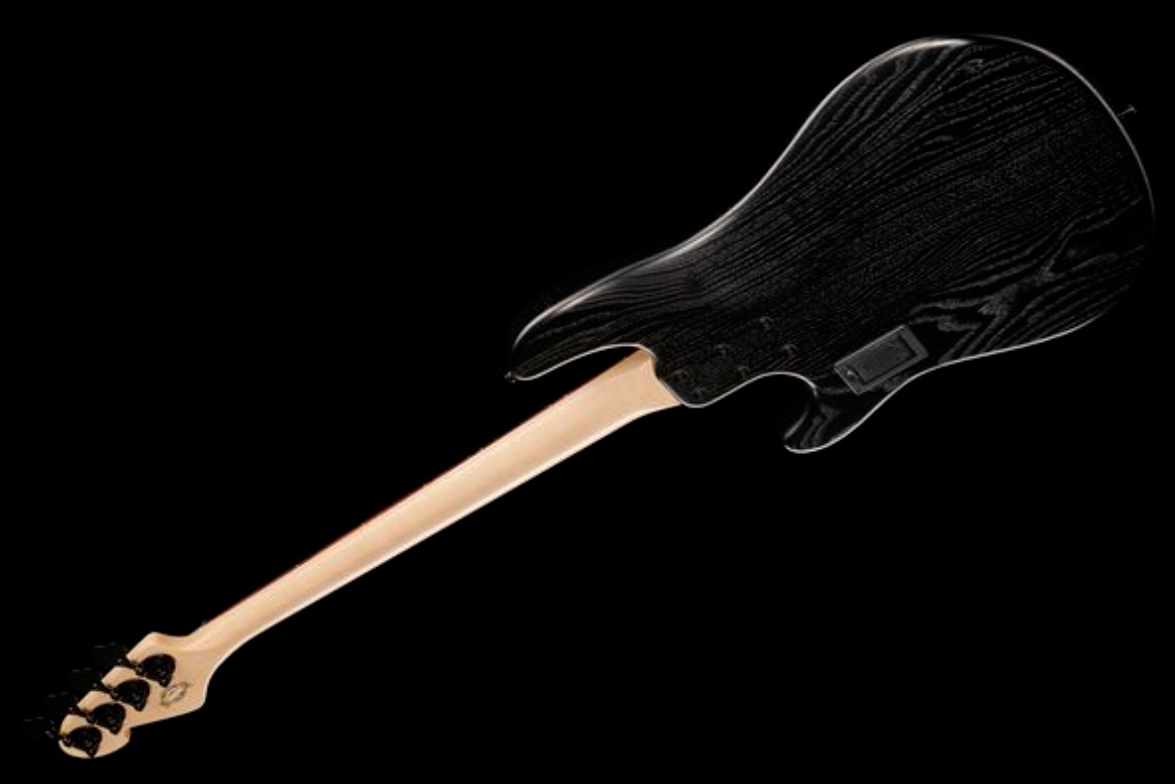 Sandberg California Vm4 White Dots All 4c Active Rw - Highgloss Black - Bajo eléctrico de cuerpo sólido - Variation 1