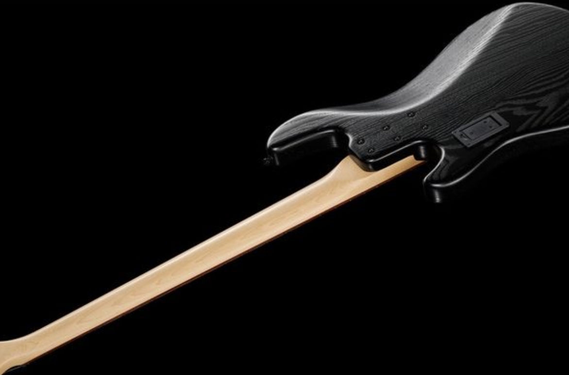 Sandberg California Vm4 White Dots All 4c Active Rw - Highgloss Black - Bajo eléctrico de cuerpo sólido - Variation 2