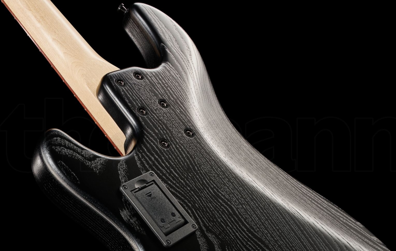 Sandberg California Vm4 White Dots All 4c Active Rw - Highgloss Black - Bajo eléctrico de cuerpo sólido - Variation 3