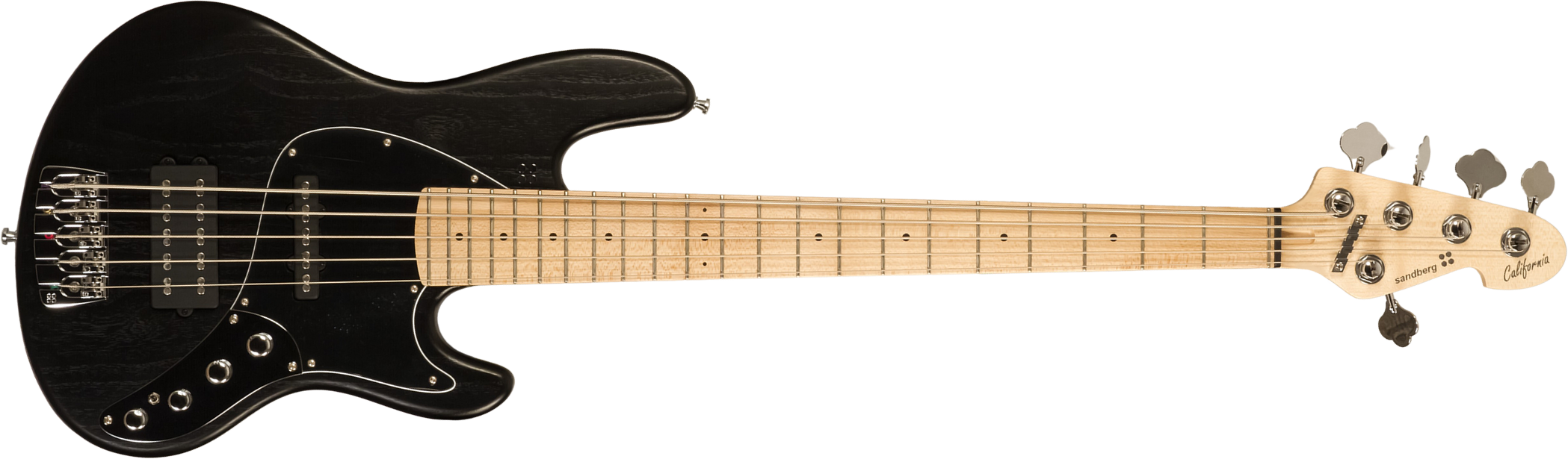 Sandberg California Tm5 Sl Superlight Black Dots 5c All Active Mn - Black - Bajo eléctrico de cuerpo sólido - Main picture