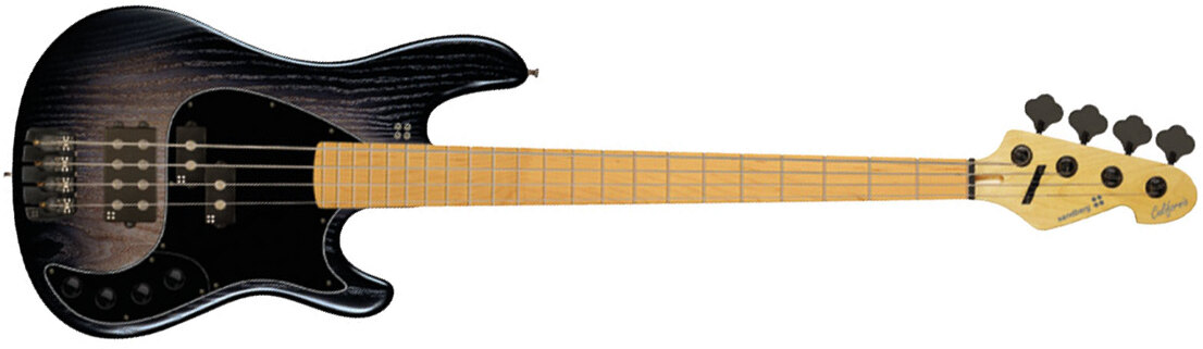 Sandberg California Vm4 Sl Superlight Ltd All Active Mn #47154 - Blackburst Matt - Bajo eléctrico de cuerpo sólido - Main picture
