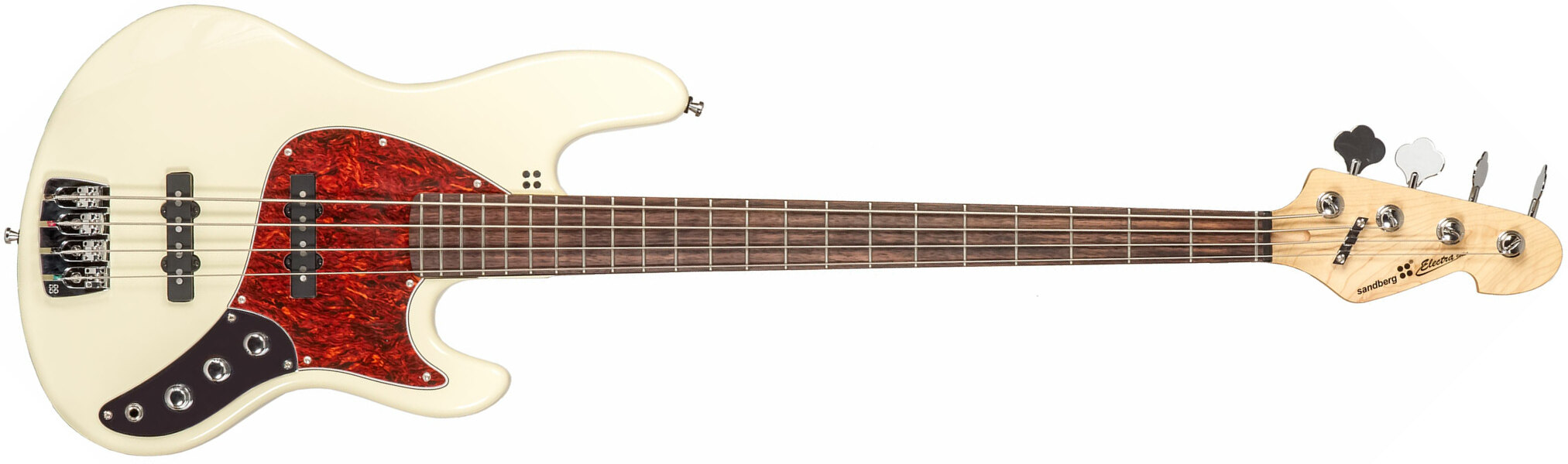 Sandberg Electra Bass Tt 4 Active Rw - Creme - Bajo eléctrico de cuerpo sólido - Main picture