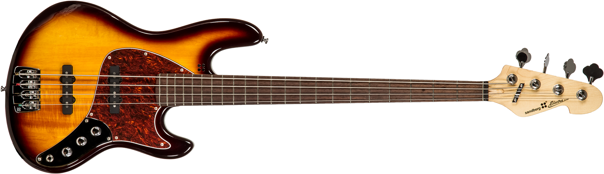 Sandberg Electra Bass Tt 4 Active Rw - 3-tone Sunburst - Bajo eléctrico de cuerpo sólido - Main picture