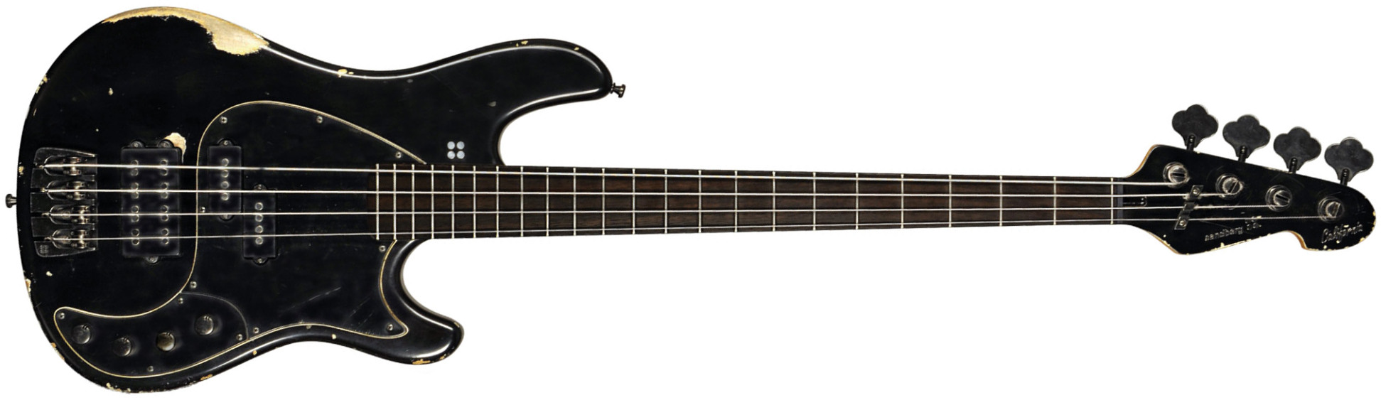 Sandberg Oliver Riedel California Vm4 Signature All Active Eb - Black Hardcore Aged - Bajo eléctrico de cuerpo sólido - Main picture